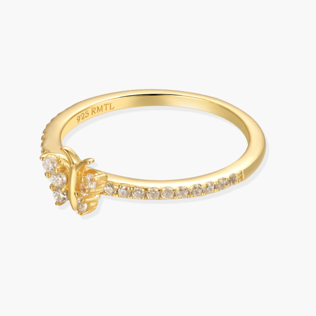 Butterfly Pinky Ring