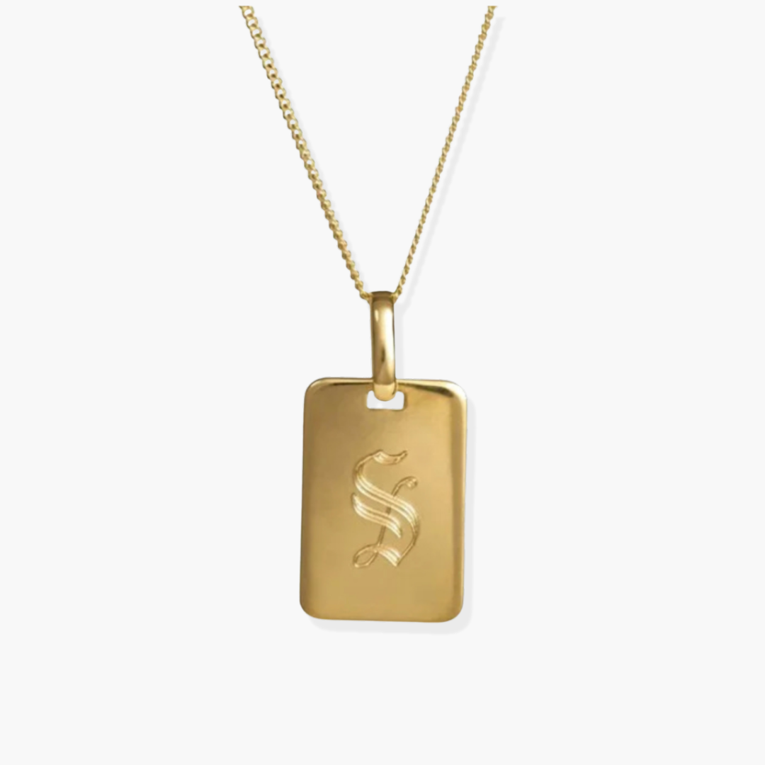 Initial Pendant Necklace