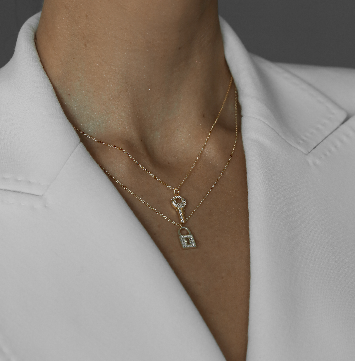 Luxe Key Necklace