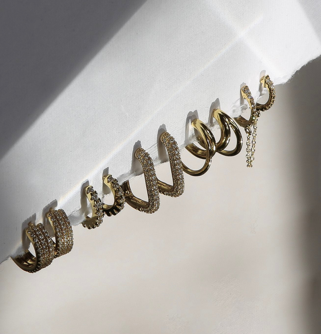 earrings & cuffs