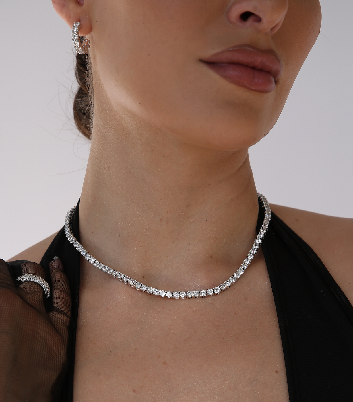 4MM Tennis Necklace