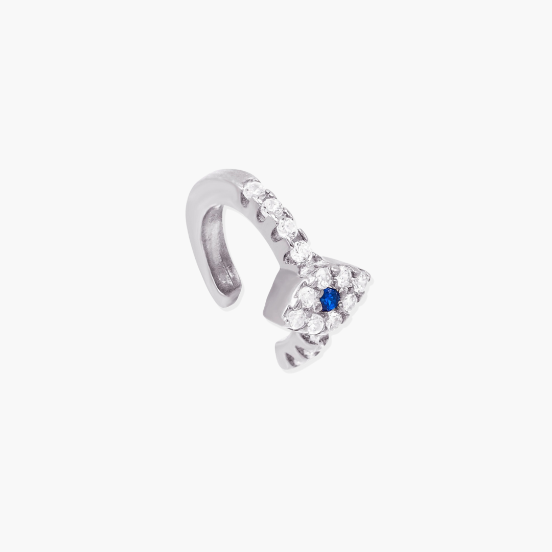 Evil Eye Ear Cuff