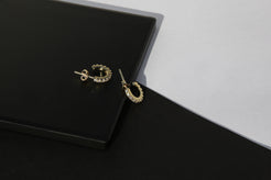 12mm hoop earrings display
