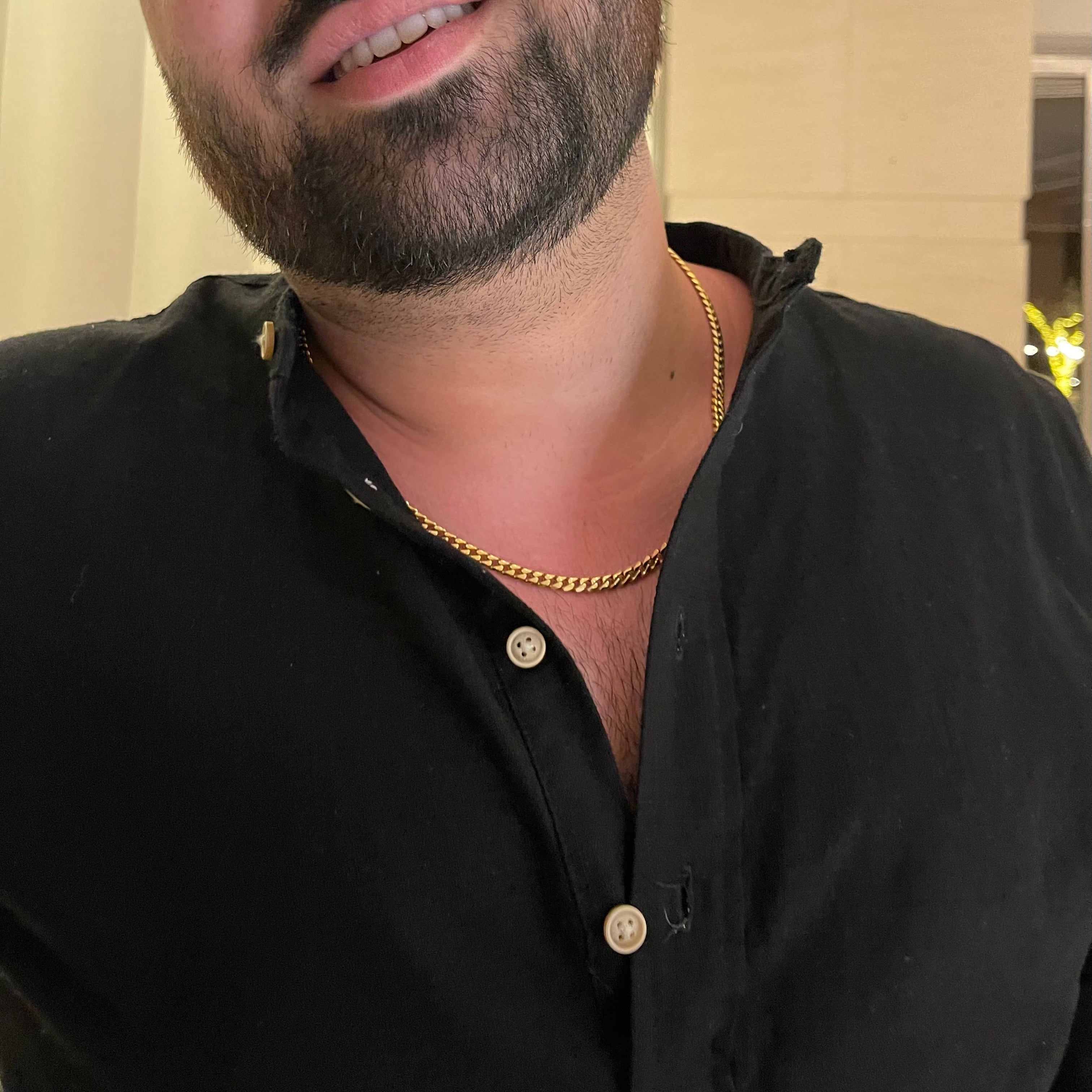Men's Curb Link Chain