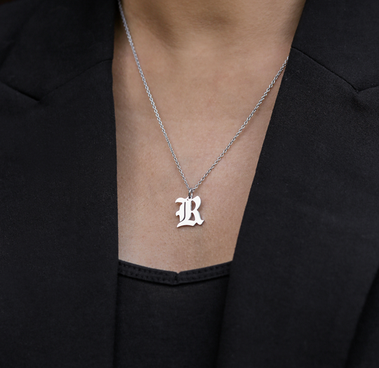 ROMAN INITIAL NECKLACE